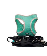 TOP ?Hundeleine & Halsband  AniOne Hundegeschirr Mesh-Weste turkis Gr. 20-36 cm