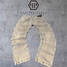 Philip Plein Jeans Herren Grau W32 L30