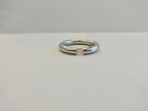 950er platinspannring brillant - 950er,