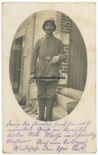 Orig. Foto Portrait Soldat mit