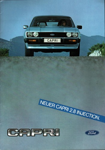 Prospekt ford capri - capri, +
