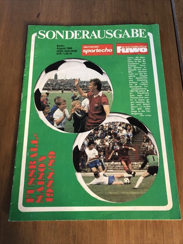 Sonderausgabe fuwo 1988 - sonderausgabe, 1988/89