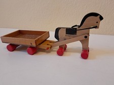 DDR Holzspielzeug Pferd