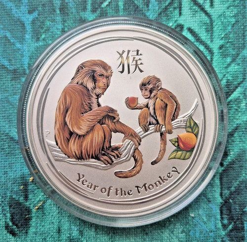 5oz silber australien - $8, lunar