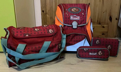 Scout schulranzen set - schulranzen-set, 4-tlg