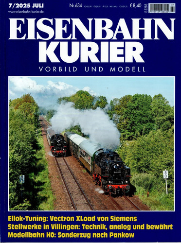 Eisenbahn kurier 2025 juli - kurier, 07/2025