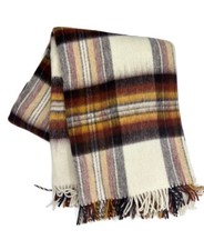 100% Merinowolle Lammwolle Wolldecke Plaid Schurwolle Wohndecke Kuscheldecke #15