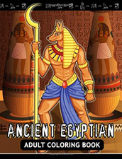 Adults Coloring Book: Ancient Egyptian Egypt Fun and Re - Paperback NEW Leite, F