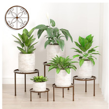 Blumenständer 5er Set Metall