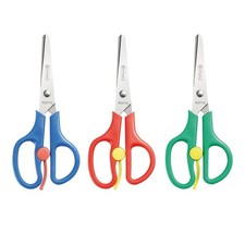 Herlitz Bastelschere mit Schneidhilfe rund Länge: 130 mm zufälliges Motiv 1Stück