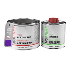 Pantone 267C Purple Acryl Lack matt 0,75 Liter 750 ml Dose inkl. Härter