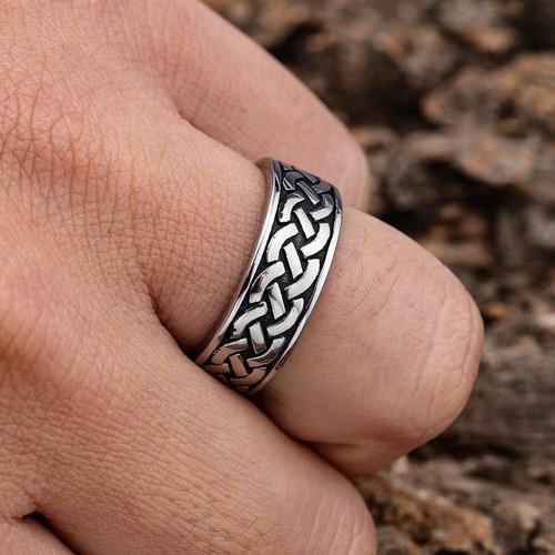 Herren edelstahl celtic knoten - herren,