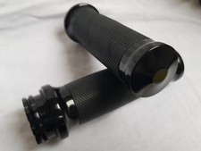 Griffe, Griffset Harley 1" Lenker Alu/Gummi, sw, Lenker, Bremshebel, Griffgummi