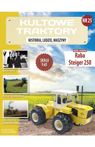 Hachette kultowe traktory - traktory, nr