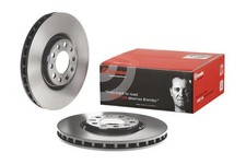 2x Bremsscheibe PRIME LINE - UV Coated BREMBO 09.9363.21 für ALFA 159 BRERA JEEP