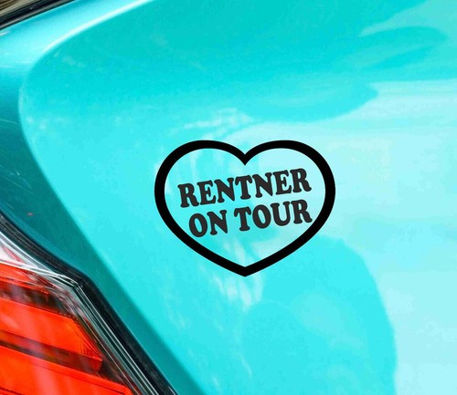 Rentner tour autoaufkleber - on,