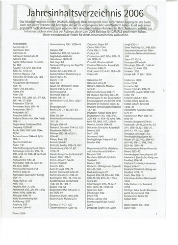 Damals magazin für - kultur, und