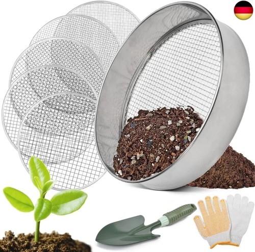 Gartensieb rund 30cm - gartensieb,