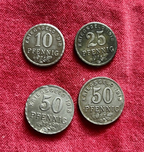 Notgeld 50 pfennig - 10,, 1918