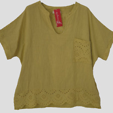 LES FRERES  Leinen Long-Shirt