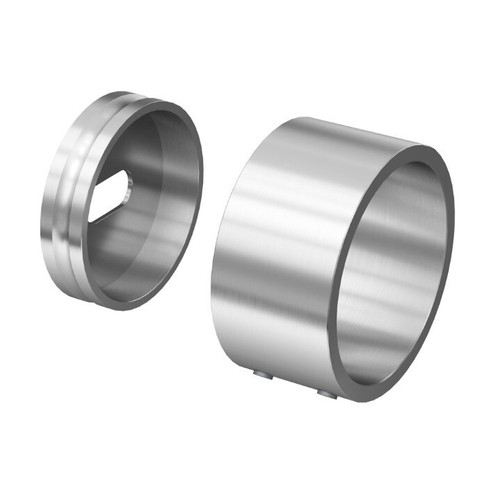 Edelstahl v2a wandanschluss - edelstahl,