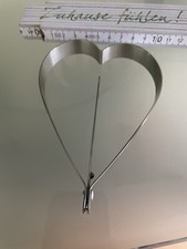 WMF Spiegeleierform Herz, Edelstahl, Gebraucht