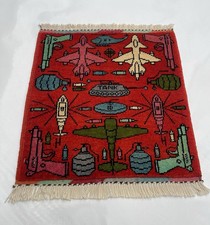 54x51cm afghan kriegsteppich - afghan,