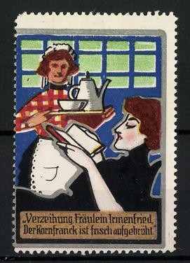 Reklamemarke kornfranck - reklamemarke,