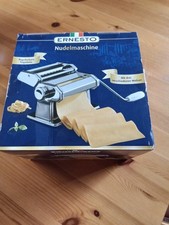 Nudelmaschine OVP gebraucht 3 Walzen Ernesto Pastamaker