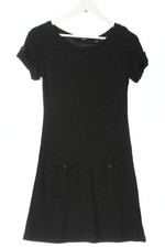 MARC O’POLO Jerseykleid Damen Kleid Gr. DE 34 schwarz Casual-Look