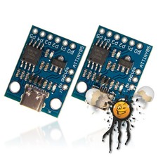 Atmel attiny85 i2c spi adc - atmel,