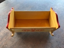Vintage - Holz - Puppenwiege von HABA