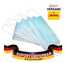 50x Mundschutz 3 Lagig Mundschutzmaske Atemschutz Gesichtsmaske Einwegmaske Mask