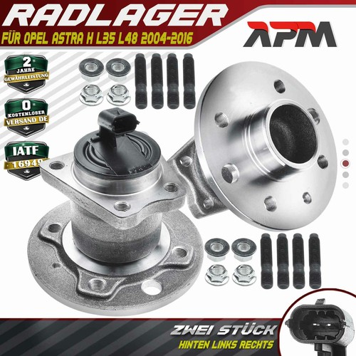 Radnabe radlagersatz hinten - 2x,