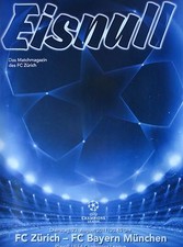 Programm UEFA Champions League 2011/12 FC Zürich - Bayern München