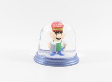 Aloisius Dienstmann Figur in Schneekugel Schankwirt mit Bierkrug Maß Oktoberfest