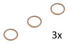 3 Stück Kupferdichtring