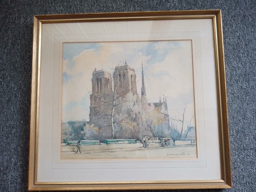 Aquarell tusche zeichnung - 1,