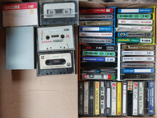 43 MC versch. Marken bespielt mit verschiedenen Musikarten oder Texten ungeprüft