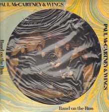 PICTURE DISC Paul McCartney & Wings Band On The Run NEAR MINT Capitol