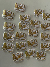 28  Stück Goldene Hochzeit Zahlen Deko