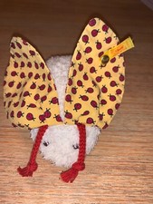 Steiff Schmusetier Kuscheltier Käfer Marienkäfer Quietsche Schmusetuch Top