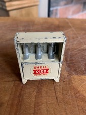 Britains Ltd 1950’s Shell X-100 Motor Oil Garage Forecourt Cabinet  