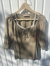 Vacuum Damen T-Shirt Bluse 3/4