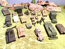 Minitanks Militär Konvolut Panzer Fahrzeuge LKWs an Bastler (defekte) 1:87 1:72