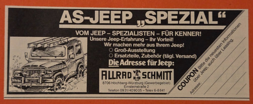 Allrad schmitt as jeep - allrad,