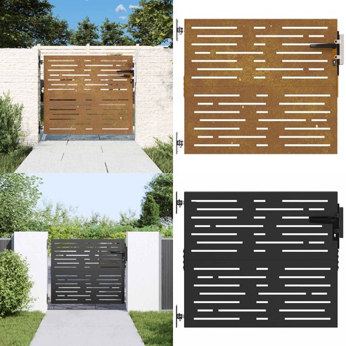 Gartentor quadratisch design - gartentor,