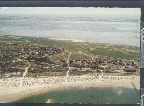 Insel baltrum luftansicht - insel,