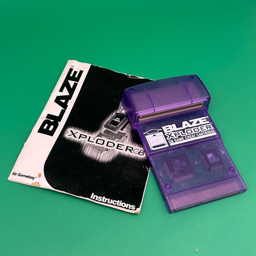 Blaze xploder game boy cheat - blaze,
