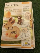 Ostern Ausstechfiguren Teig Stehkekse Birkmann Formen 5 Stück Stand Up Cookies